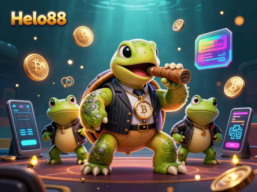 Experience thrilling gameplay at Helo88: a vibrant casino scene with dynamic characters and elements.