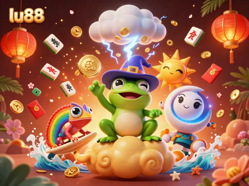 Experience thrilling winning moments at lu88 with the magical storm of coins and vibrant casino elements.