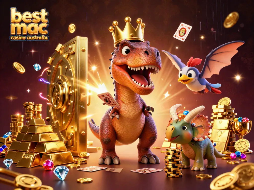 Experience the thrill at the best mac casino australia with our animated casino characters.